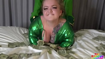 Jenny Simons in a hardcore threesome for St. Patrick's Day