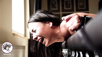 Young submissive suffers for pleasure: Discover the forbidden scene of 18 year old Lola Foxx in an intense BDSM session with her stepfather.