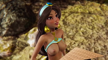 Futa Disney - Raya baisée par Jasmine en HD - Vidéos pour adultes