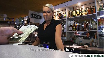 Asian Slut Fucked In A Bar