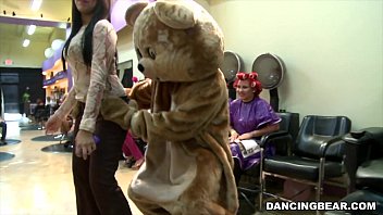 Celebrate in the living room with the incomparable Dancing Bear!