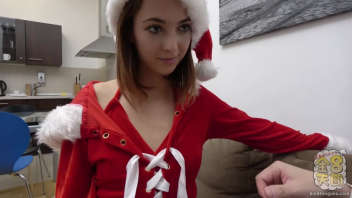 Check out this electrifying video that will push your limits. A disguised Mrs. Claus undergoes unprecedented pleasure.