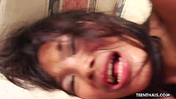 Thai girl subjected to intense anal fucking
