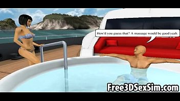 Dessin animé 3D torride : Lana Rhoades dans des scènes BDSM uniques