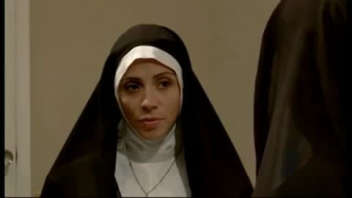 Two nuns abandon themselves to passion