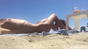 Trip to Ibiza: Dive into the hardcore experience of our blonde MILF Emiko Fujiwara and our sexy triathlete Christen Courtney