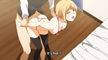 Legend of Toshi - Episode 4: A gorgeous blonde with generous breasts in a hard hentai sex scene