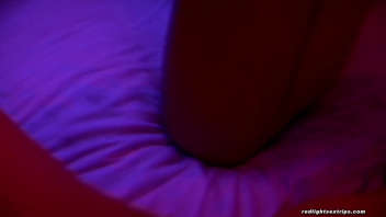 Porn - Coupling under neon lights with sex toys