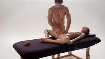 Relaxation and Pleasure: A massage session that spirals into ecstasy