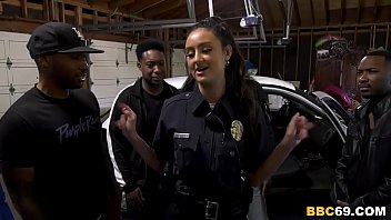 Officer Eliza Ibarra delights in every black cock