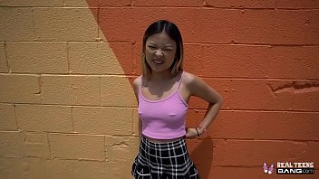 Real Teens - Gorgeous Asian porn star Lulu Chu has a hardcore sex session at a casting
