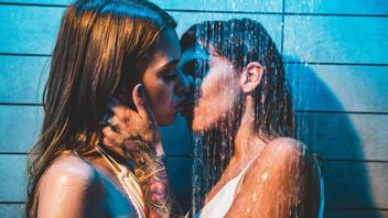 Hot lesbians: Jill Kassidy and Kitty Karrera