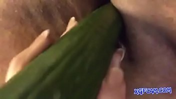 Sexy Japanese lesbians go wild with vegetables