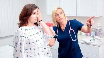 Naughty doctor and slutty nurse: Leana and Kyla