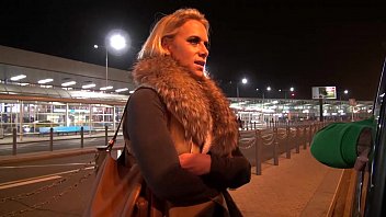 Milf Zaya Cassidy: Anal Sex and Masturbation at the Airport