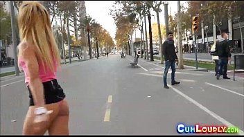 French blonde slut fucks with lesbian milfs