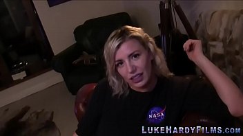Blonde slut fucks Luke Hardy in HD video