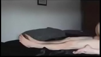 Beautiful Norwegian lesbian masturbates with a giant cock