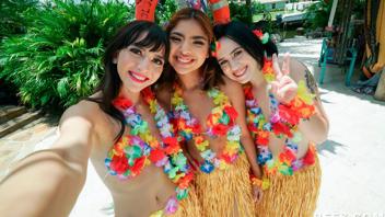 Intimate Luau: Hazel and Remi get revenge on their friends