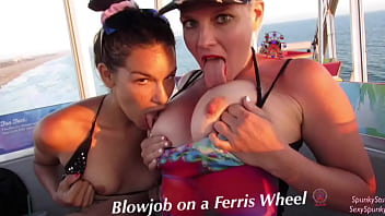 Video Shock! Double Public Blowjob with Kenna James and Guests
