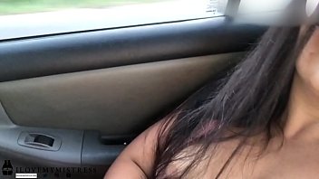 Public Masturbation: Squirting in the Uber!