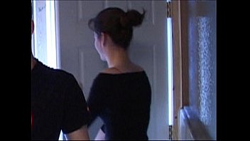 Married woman fucks young electrician at home