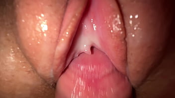 Slow Fuck and Cumshot on Wet Pussy