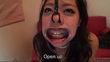Japanese bizarre facial cumshot: Sharon, renowned porn artist