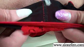 Two sexy girls play with naughty toys