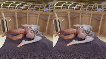 Voir la réalité virtuelle sexy hentai en action !